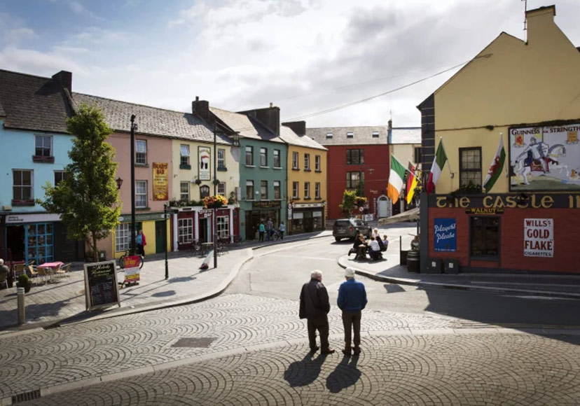 Athlone streets in the sun.