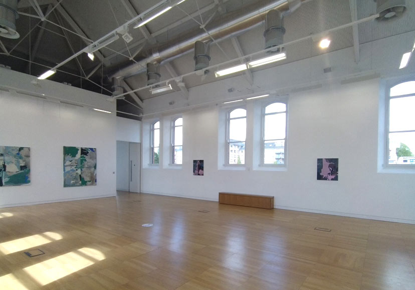 Luan Gallery's exhibit hall.