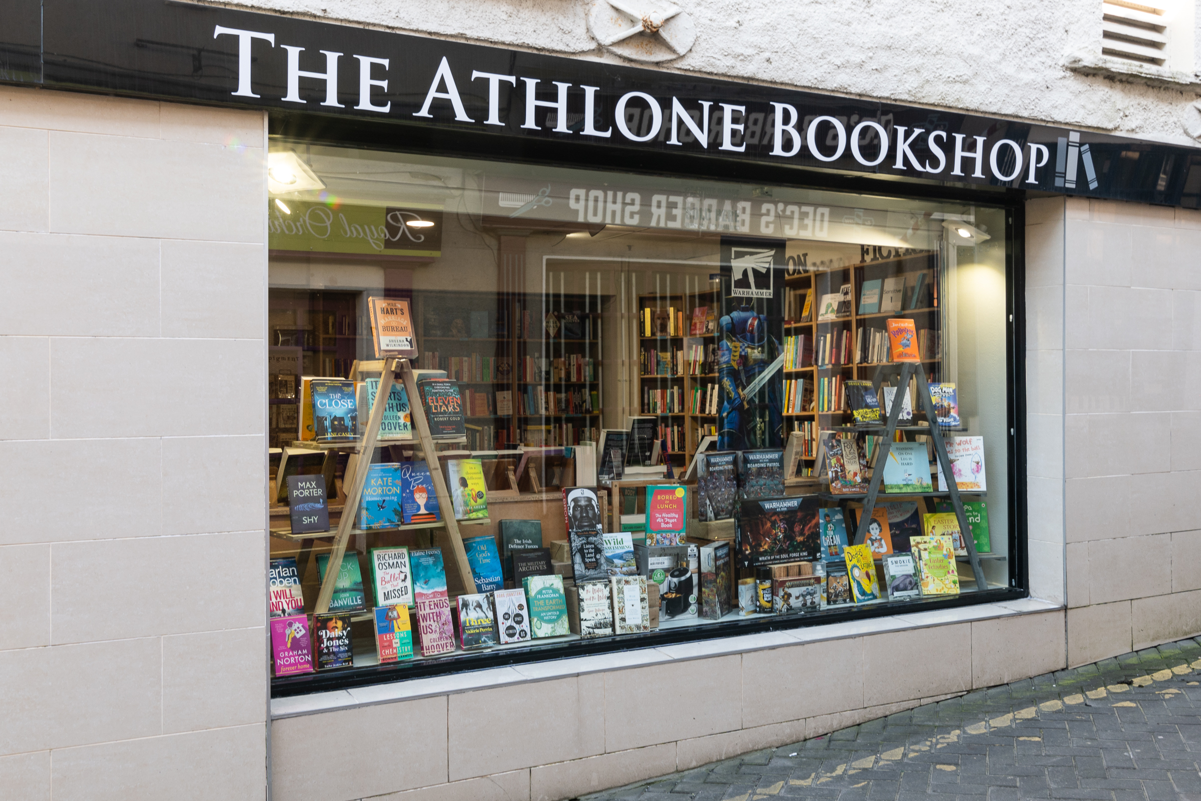 Athlone Bookshop window
