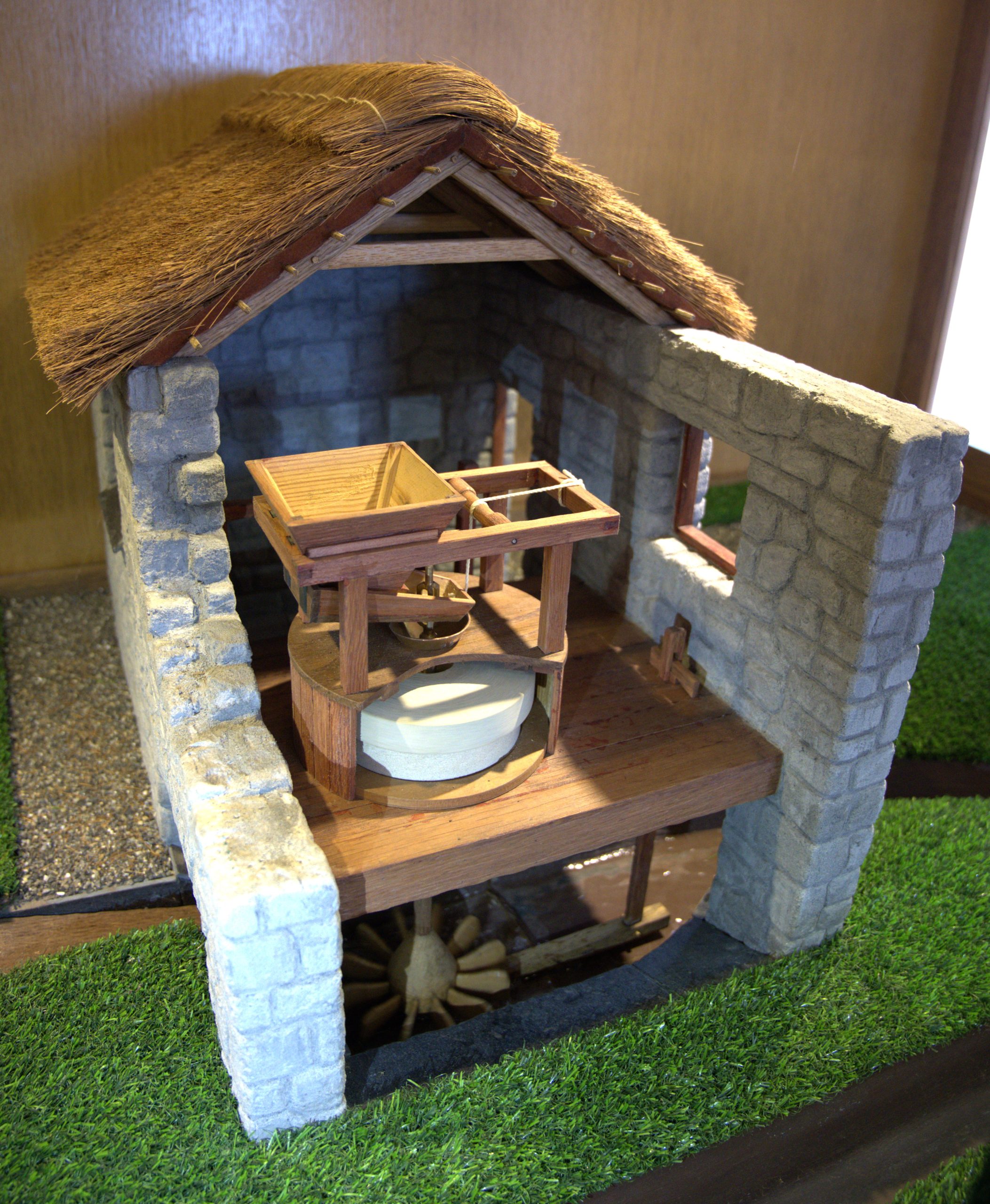 Drum Heritage Centre mill model