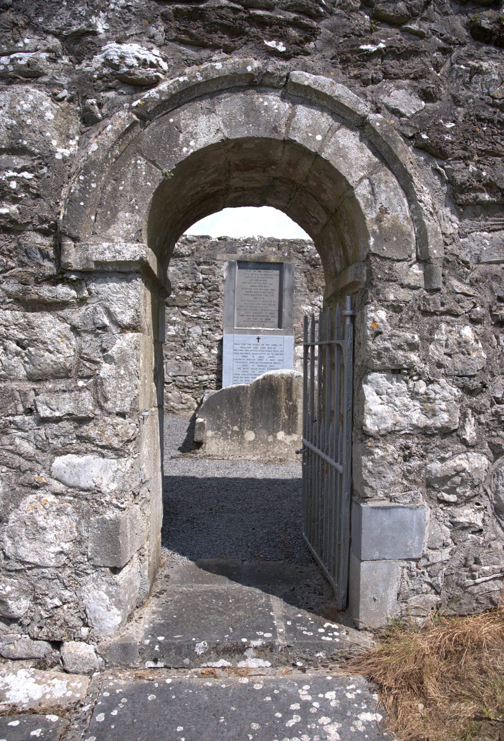 Drum Heritage monastery arch entrance