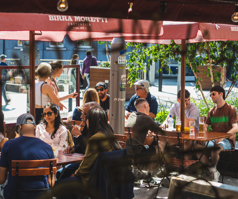 outdoor beer garden athlone